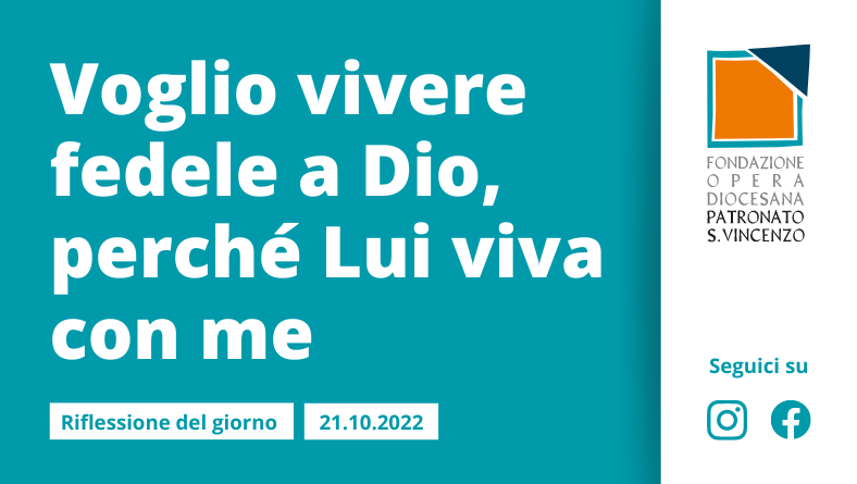 Venerdì 21 ottobre 2022