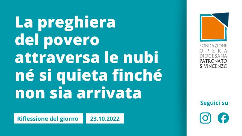 Domenica 23 ottobre 2022