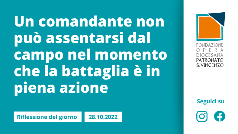 Venerdì 28 ottobre 2022