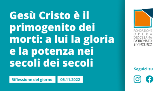 Domenica 6 novembre 2022