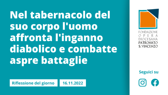 Mercoledì 16 novembre 2022