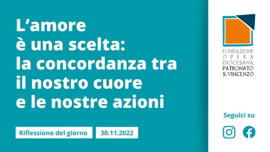 Mercoledì 30 novembre 2022