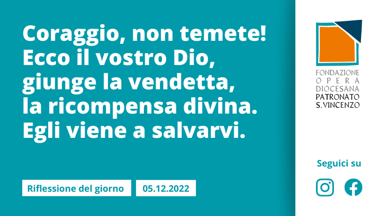 Lunedì 05 dicembre 2022