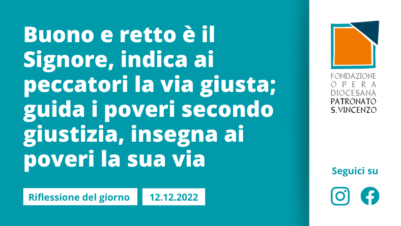 Lunedì 12 dicembre 2022