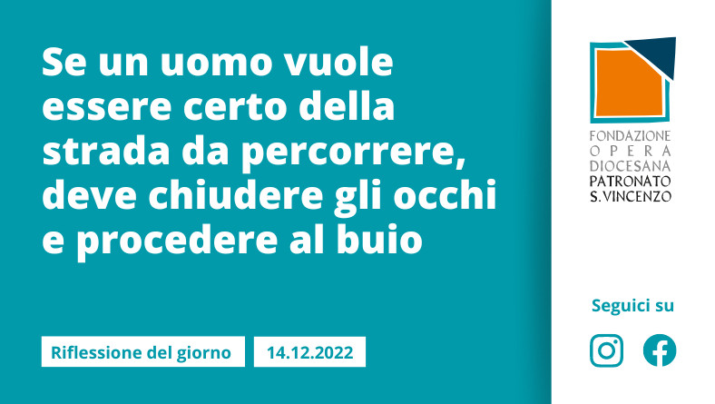 Mercoledì 14 dicembre 2022