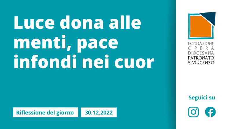 Venerdì 30 dicembre 2022