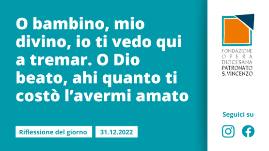 Sabato 31 dicembre 2022
