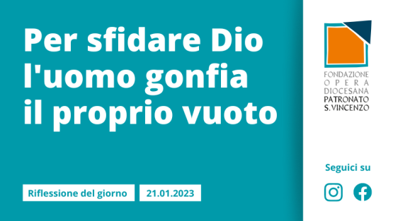 Sabato 21 gennaio 2023