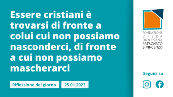 Mercoledì 25 gennaio 2023