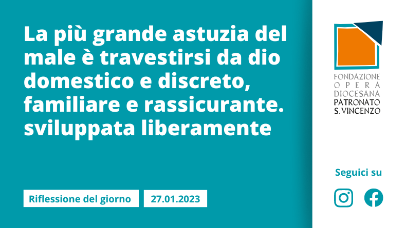 Venerdì 27 gennaio 2023