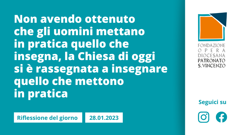 Sabato 28 gennaio 2023