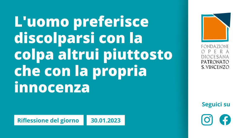 Lunedì 30 gennaio 2023