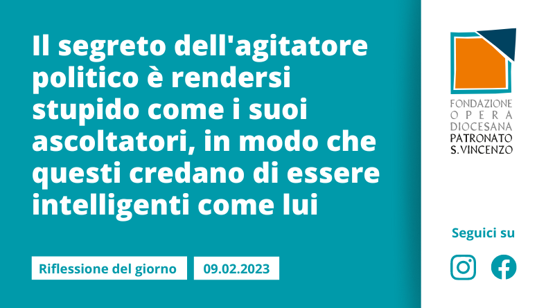 Giovedì 9 febbraio 2023