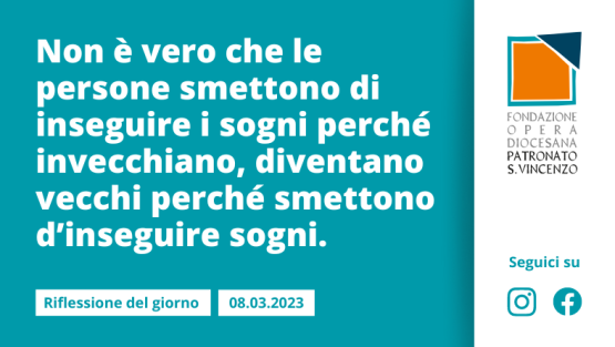 Mercoledì 8 marzo 2023