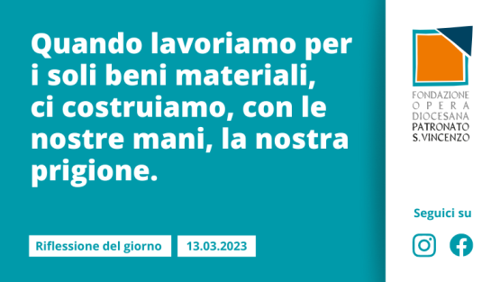 Lunedì 13 marzo 2023