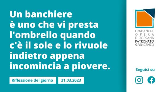 Venerdì 31 marzo 2023