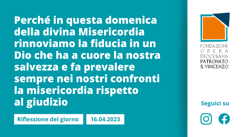 Domenica 16 aprile 2023