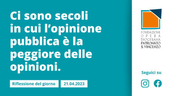 Venerdì 21 aprile 2023