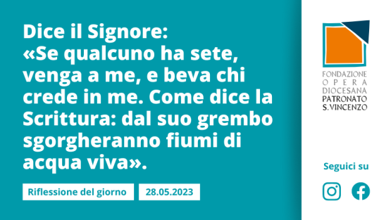 Domenica 28 maggio 2023