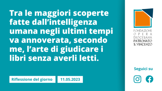 Giovedì 11 maggio 2023