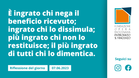 Mercoledì 7 giugno 2023