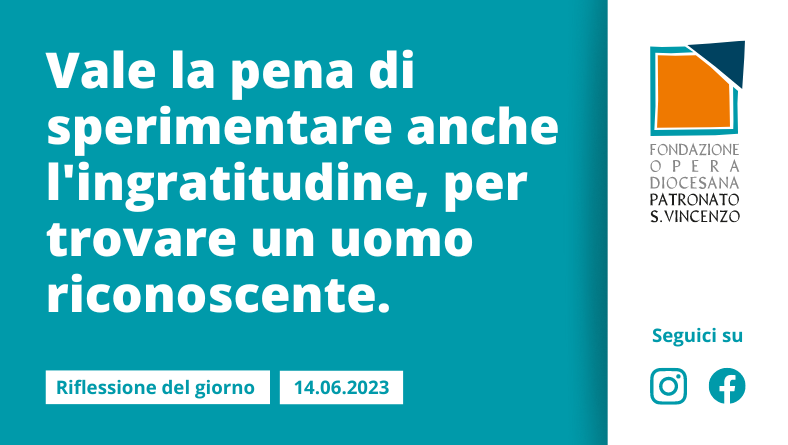 Mercoledì 14 giugno 2023