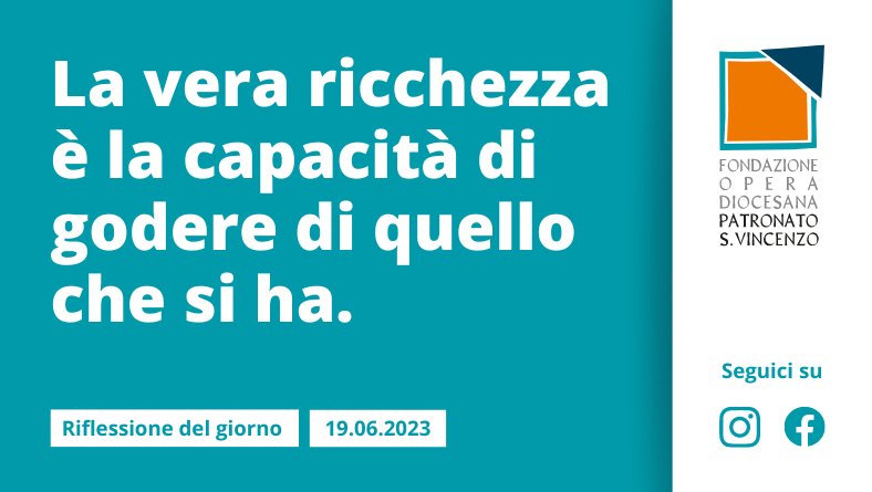 Lunedì 19 giugno 2023