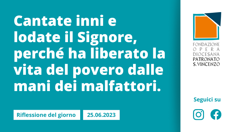 Domenica 25 giugno 2023