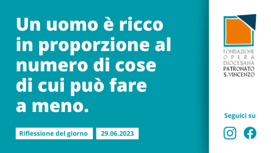 Giovedì 29 giugno 2023