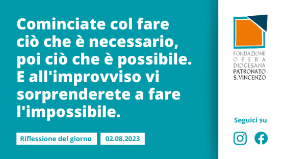 Mercoledì 2 agosto 2023