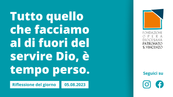 Sabato 5 agosto 2023