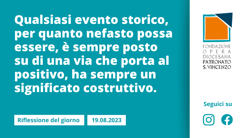 Sabato 19 agosto 2023