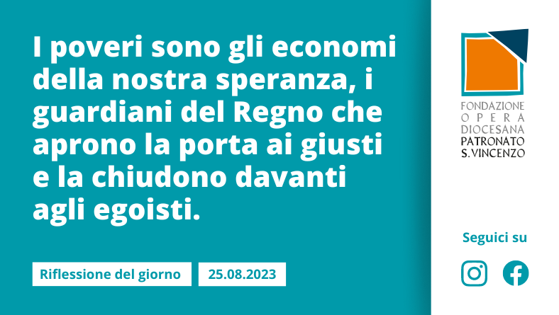 Venerdì 25 agosto 2023