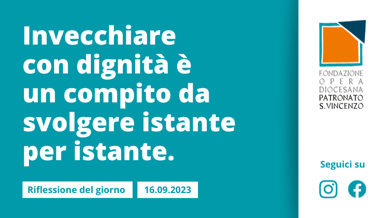 Sabato 16 settembre 2023