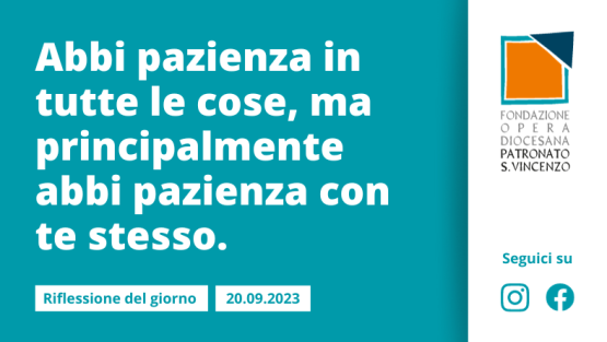 Mercoledì 20 settembre 2023