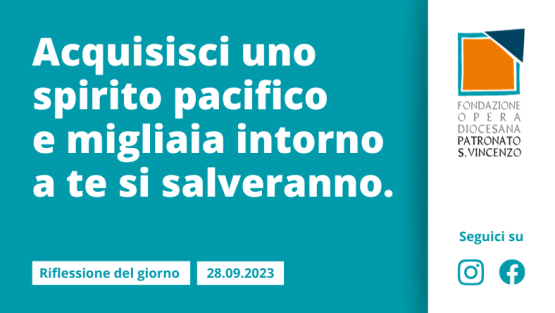 Giovedì 28 settembre 2023