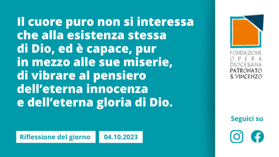 Mercoledì 4 ottobre 2023