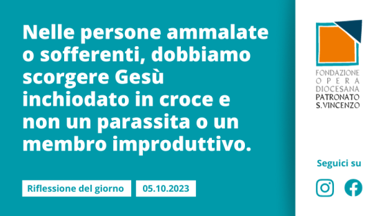 Giovedì 5 ottobre 2023