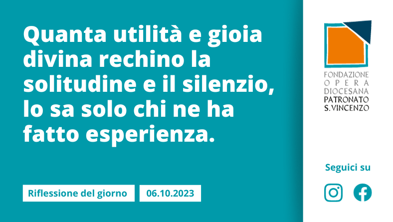 Venerdì 6 ottobre 2023