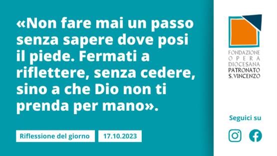 Martedì 17 ottobre 2023