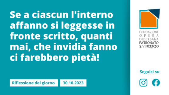 Lunedì 30 ottobre 2023