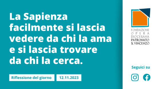 Domenica 12 novembre 2023