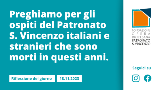 Sabato 18 novembre 2023