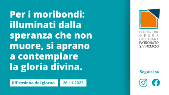 Domenica 26 novembre 2023