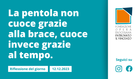 Martedì 12 dicembre 2023