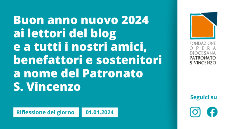 Lunedì 1° gennaio 2024