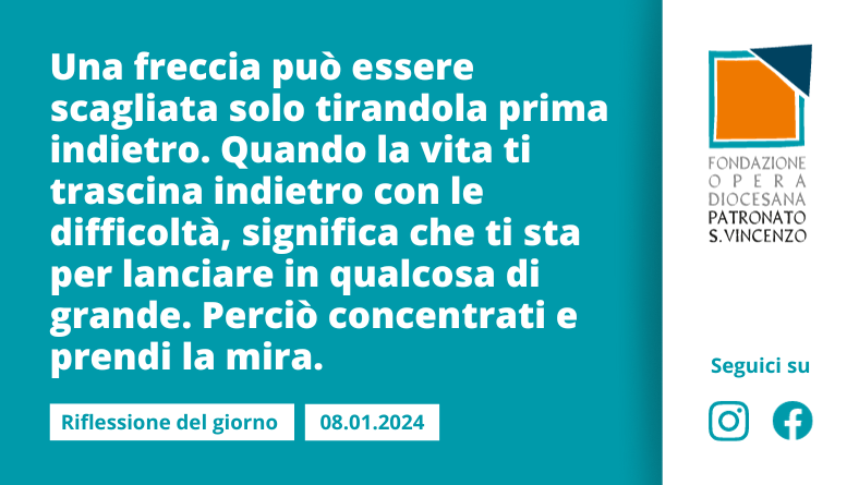 Lunedì 8 gennaio 2024