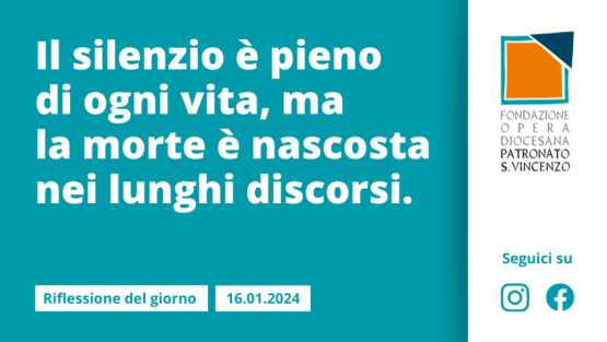 Martedì 16 gennaio 2024