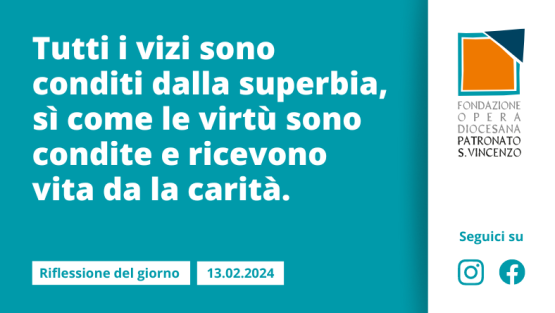 Martedì 13 febbraio 2024