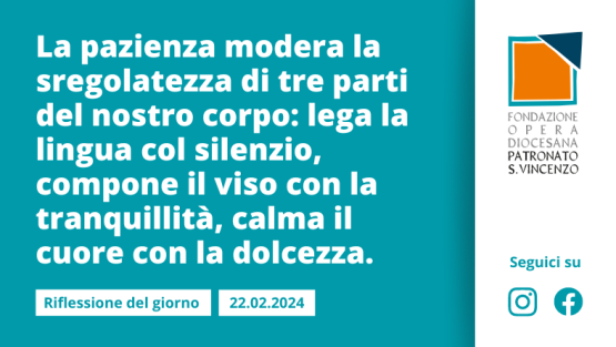 Giovedì 22 febbraio 2024